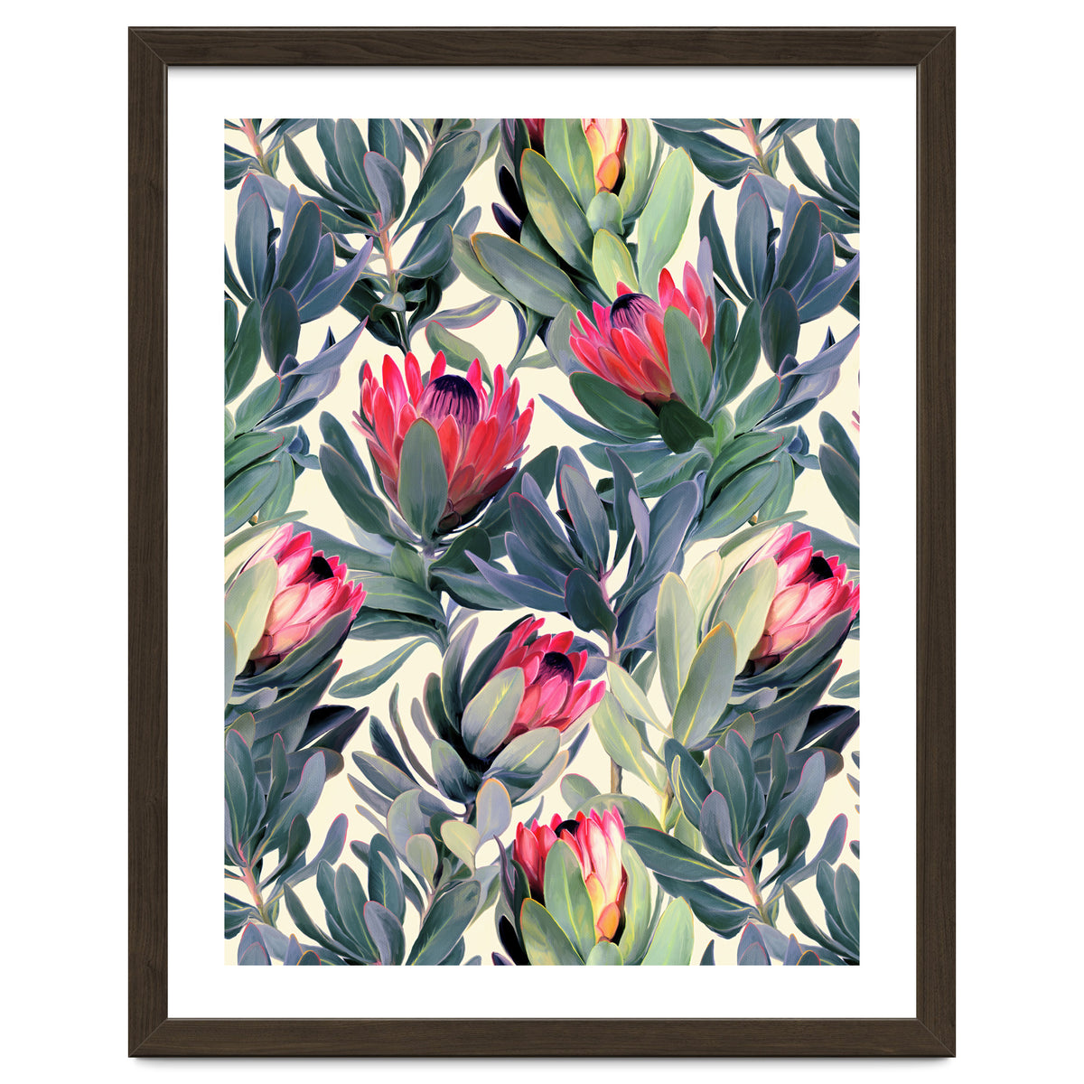Painted Protea Pattern