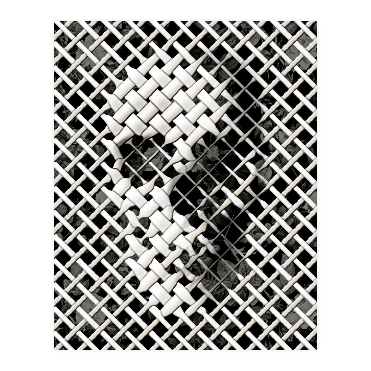 Wicker Skull (Print Only)