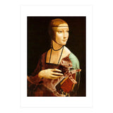 Lady With A Kitten (Print Only) thumbnail