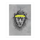 Hipster Lion (Print Only) thumbnail
