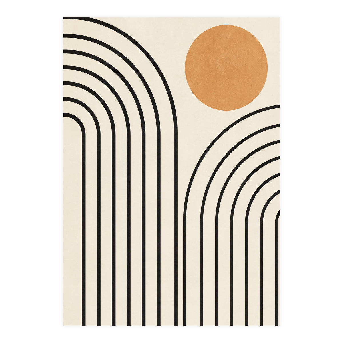 ARCHES AND SUN  - 01L (Print Only)