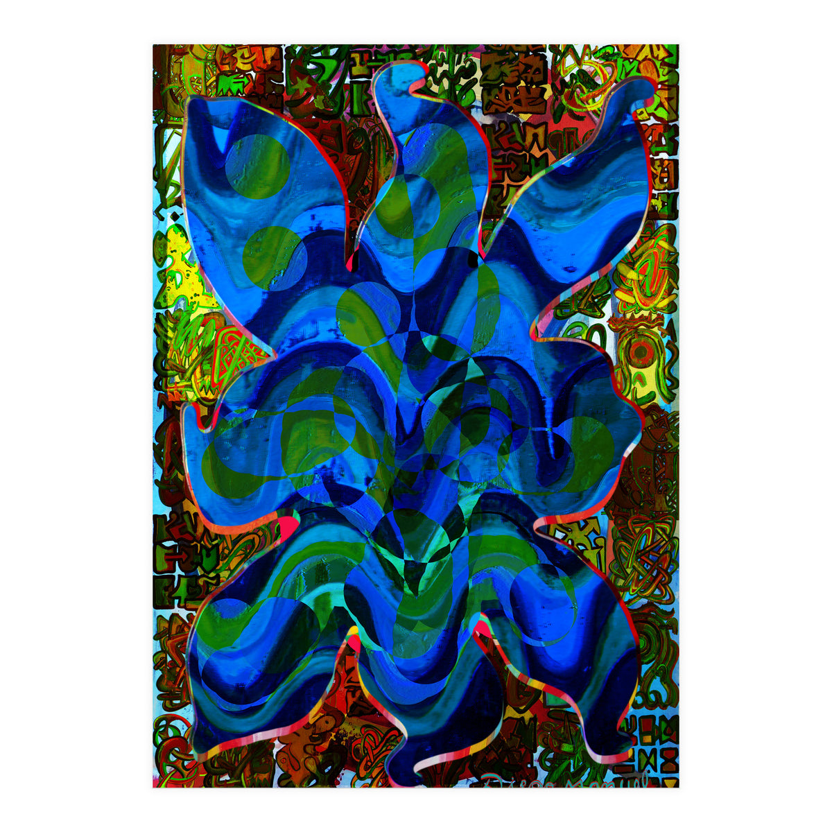 Pop Abstract 2023 Tapiz 106 (Print Only)