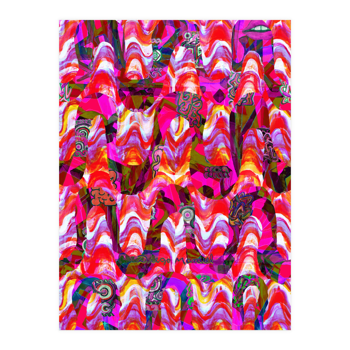 Pop Abstract 15 (Print Only)