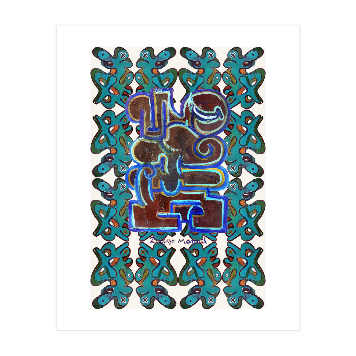 Garffiti 25 And 21 (Print Only)