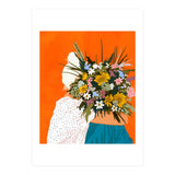 Happiness Is To Hold Flowers In Both Hands (Print Only) thumbnail