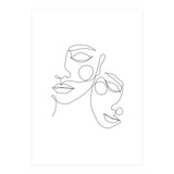 female couple face (Print Only) thumbnail