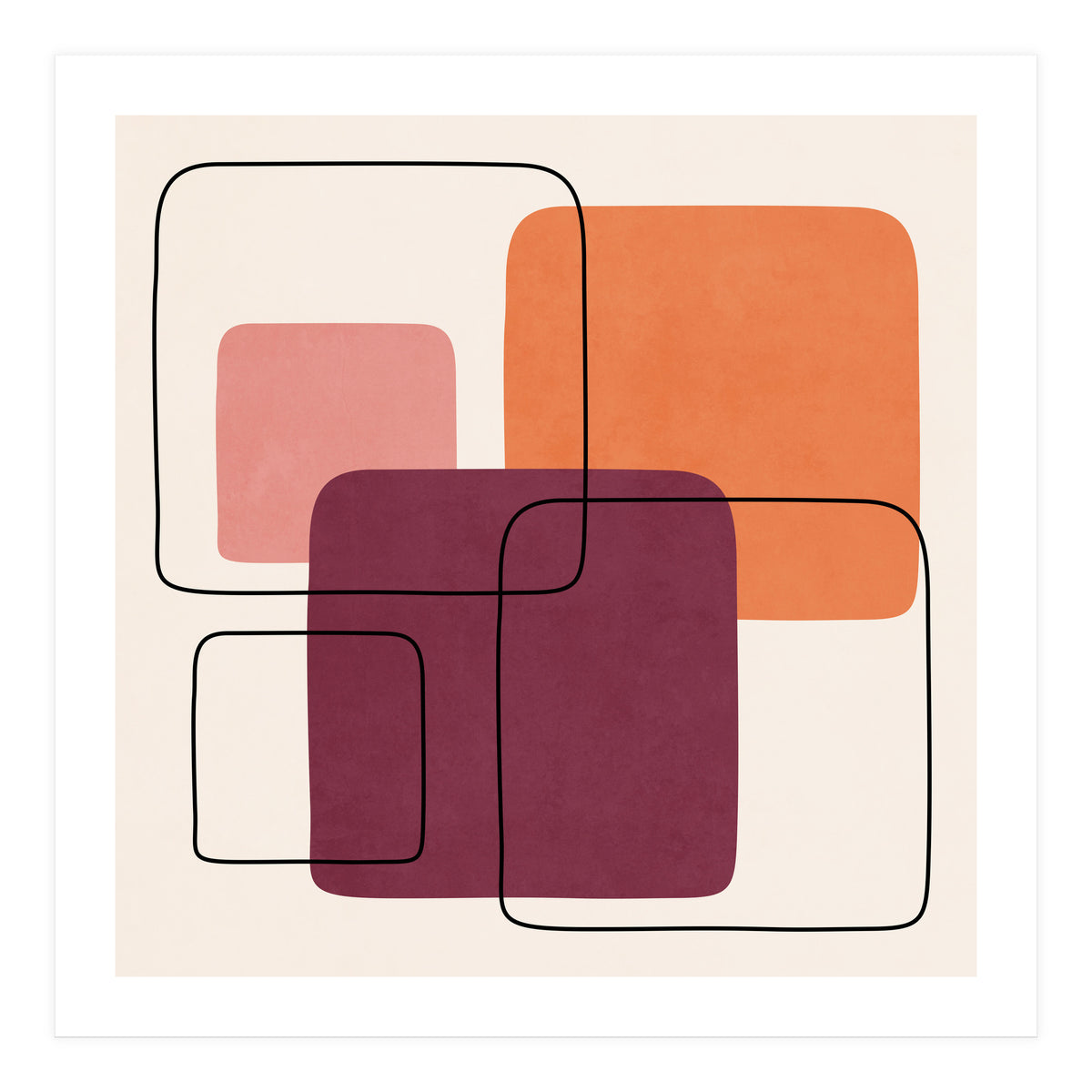 SQUARE SHAPES - RL01 (Print Only)