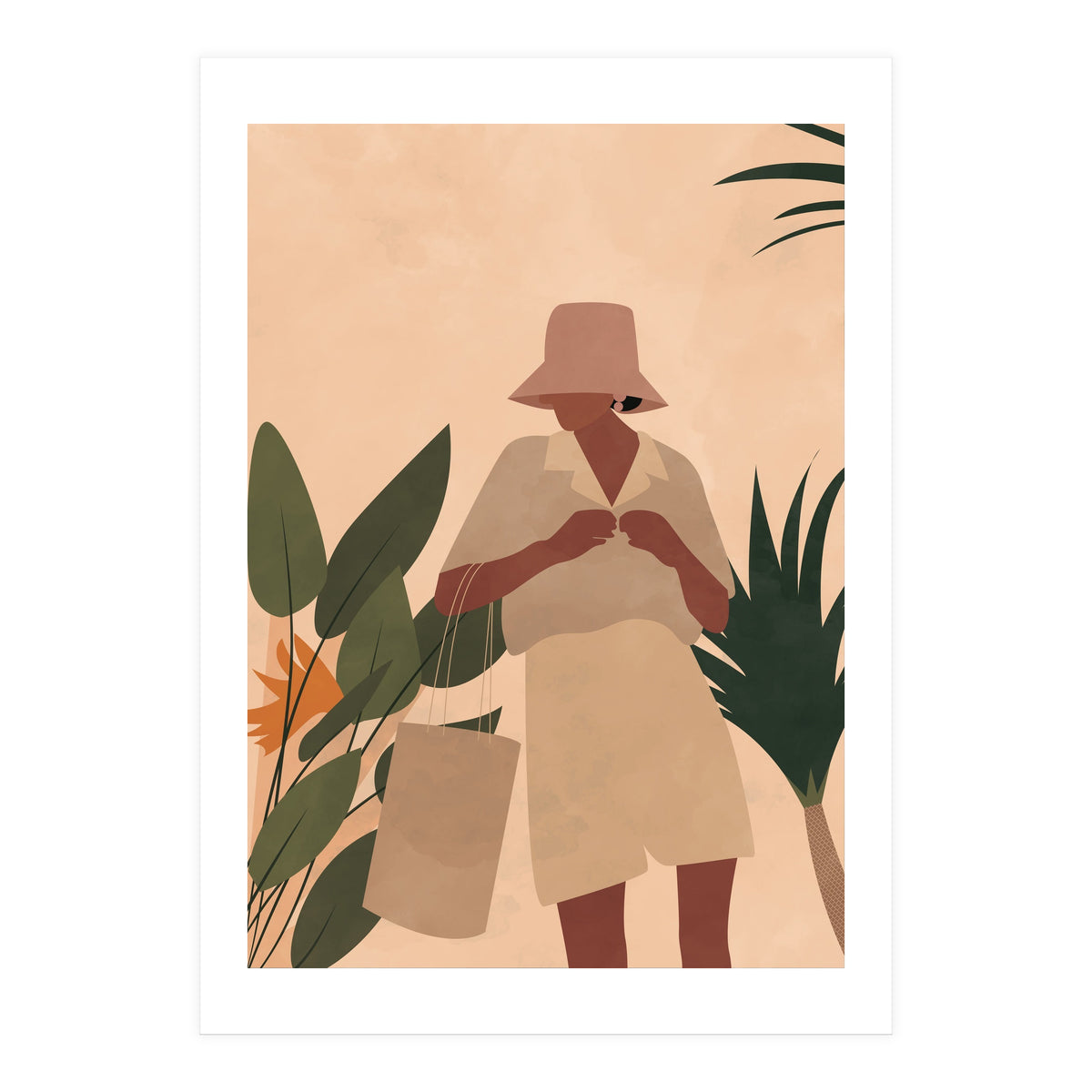 Tropical Woman (Print Only)