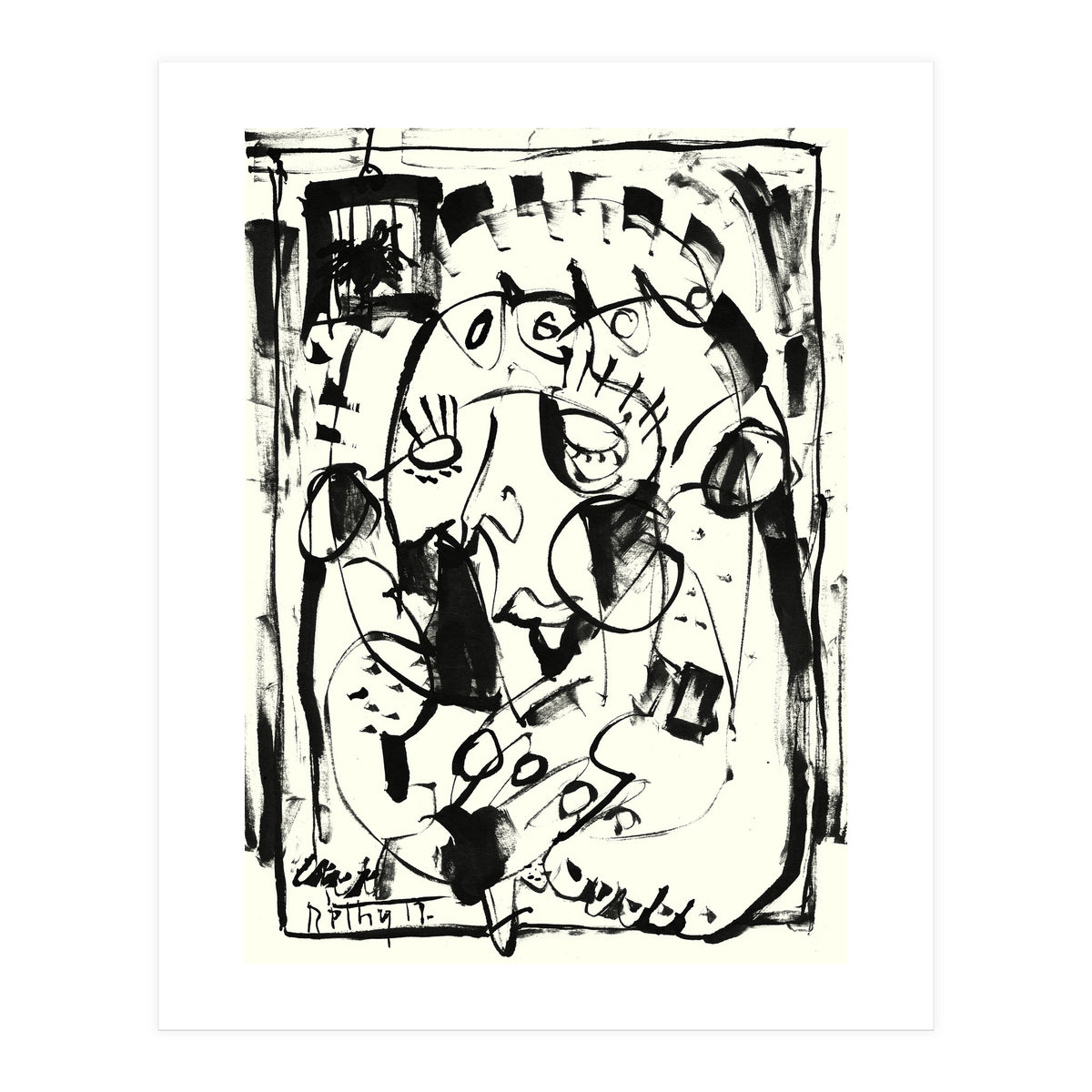 Caged Bird (Print Only)