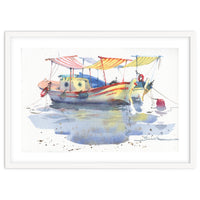 Pleasure boats paintings