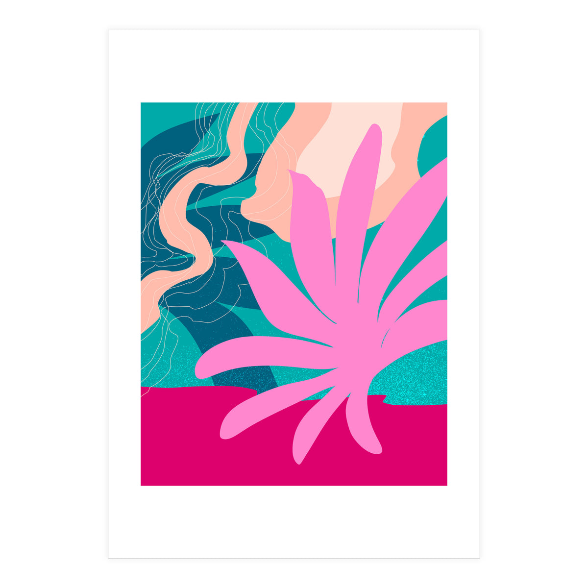 tropical impression (Print Only)