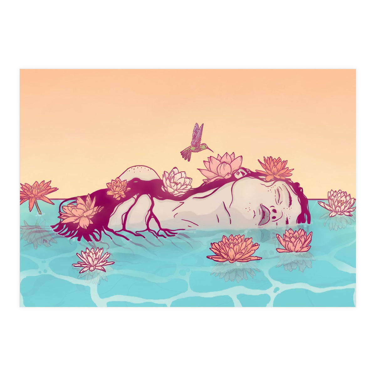 Naiad Lady (Print Only)