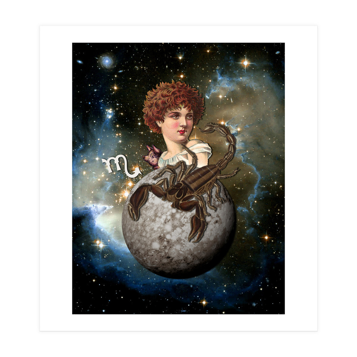 Scorpio Zodiac Sign (Print Only)