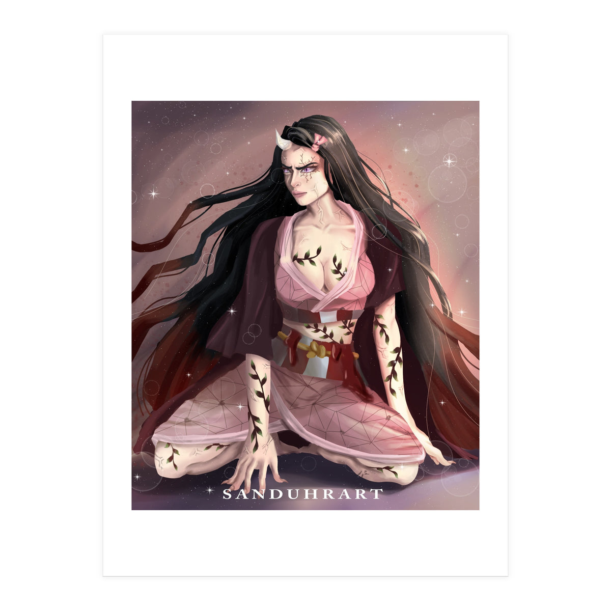 Nezuko Demon Form (Print Only)