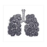 Lungs With Peonies (Print Only) thumbnail
