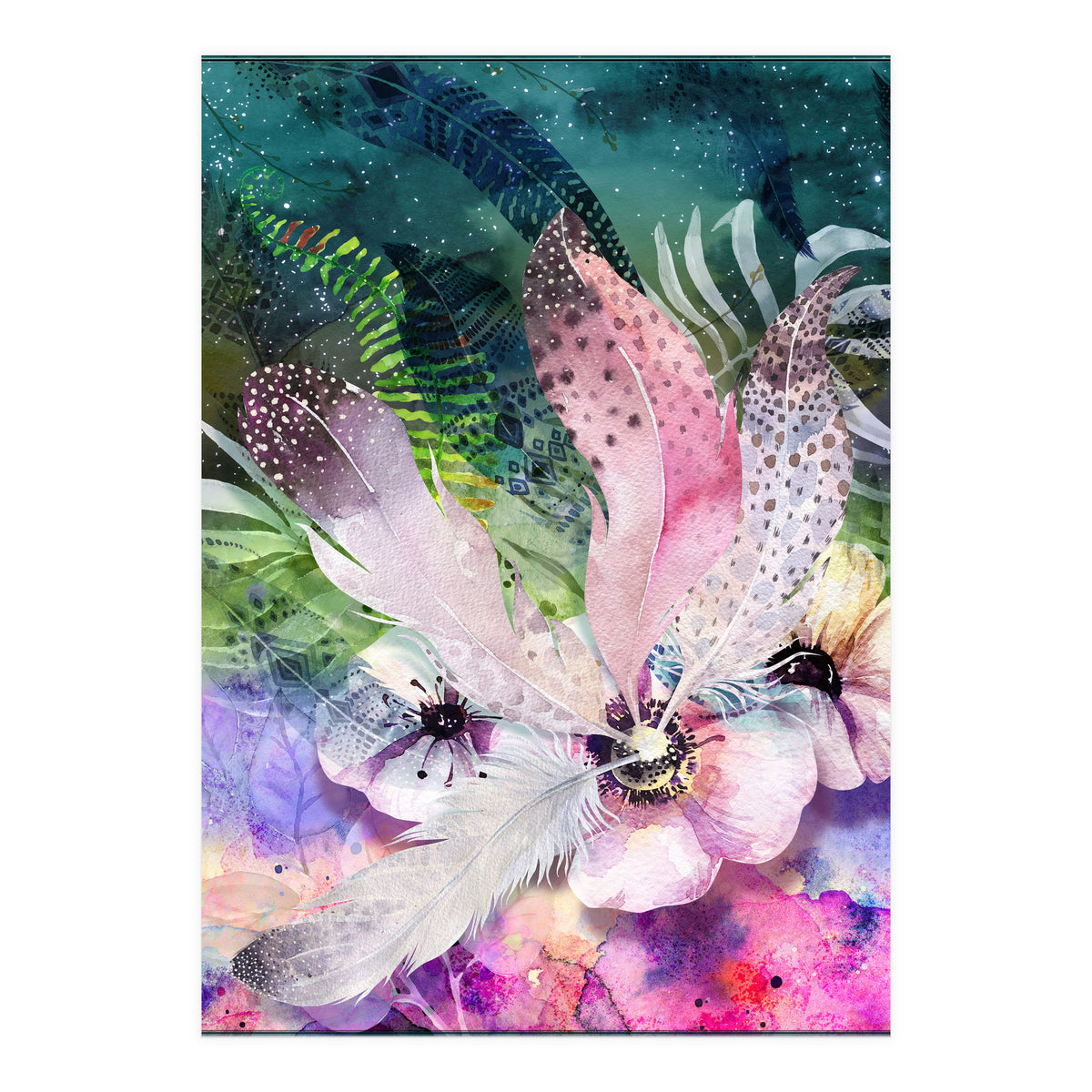 Feathered Fantasy (Print Only)