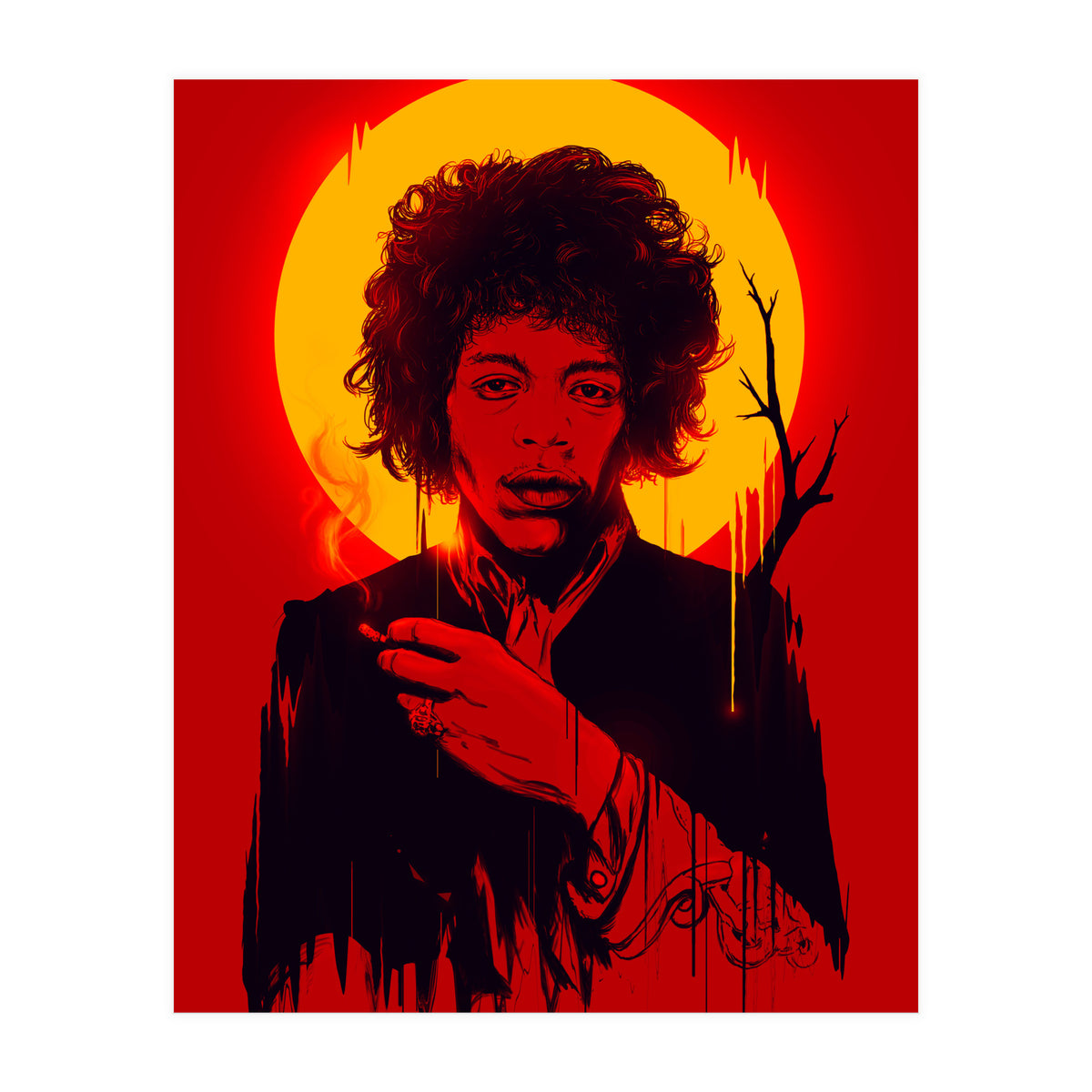 Jimi Hendrix (Print Only)