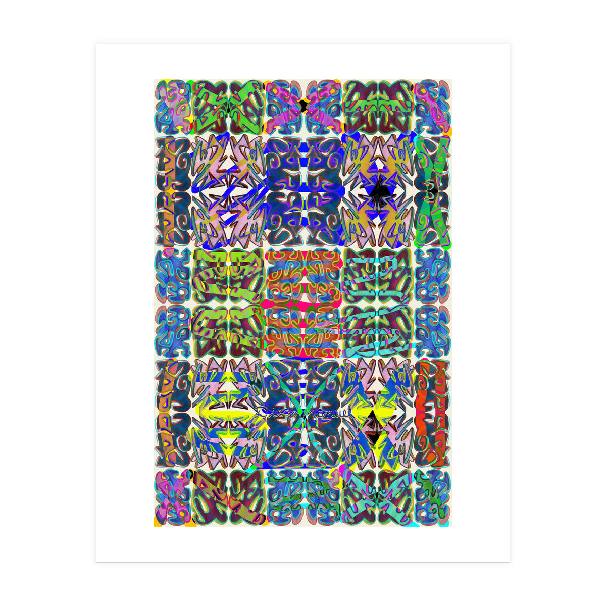 Graffitis 2021 Tapiz 100 (Print Only)