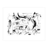 Crushed by a Bull - b&w (Print Only) thumbnail