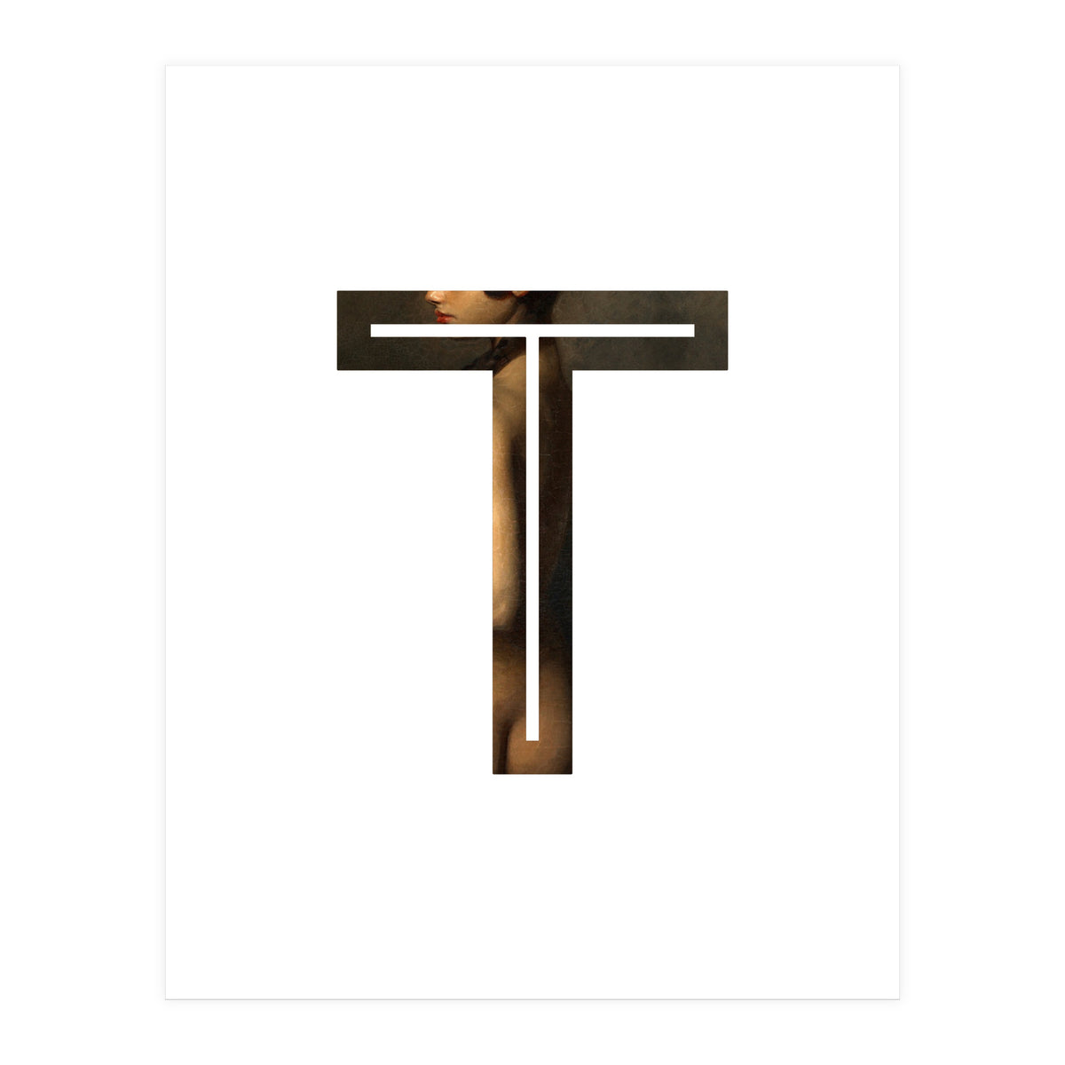 Letter T - (Impress) (Print Only)