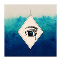 I am watching you square (Print Only)