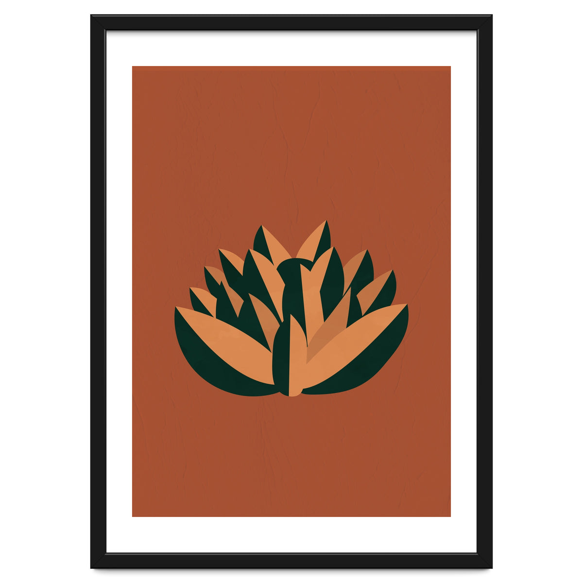 Bohemian Terracotta Flower