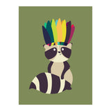 Indian Raccoon (Print Only) thumbnail