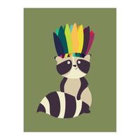 Indian Raccoon (Print Only)