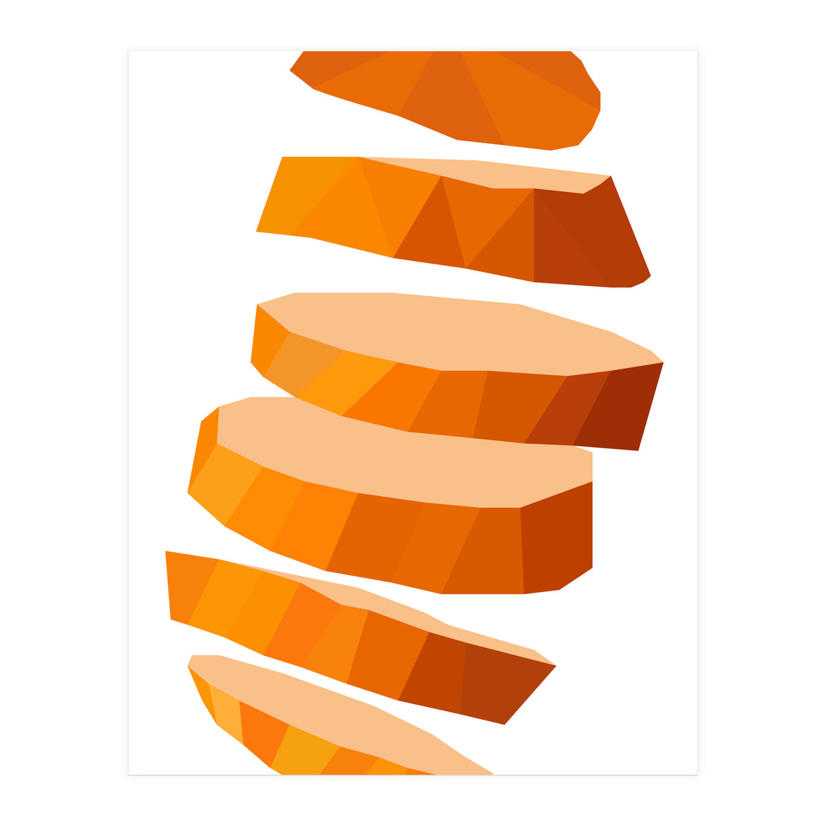 Orange Art  (Print Only)