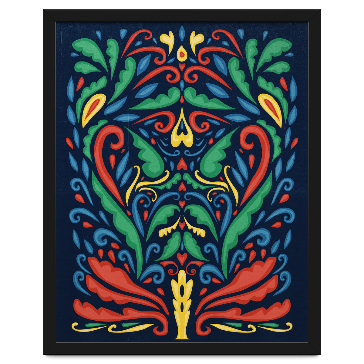 Art Nouveau Folk Art Style