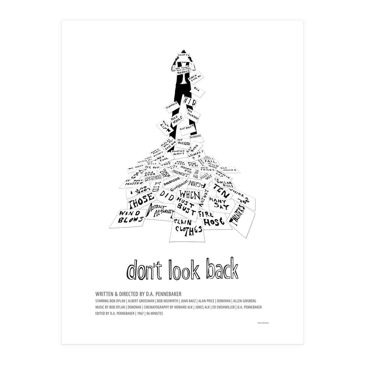 Dont Look Back (1967) (Print Only)