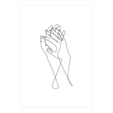 holding hands (Print Only) thumbnail