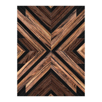 Urban Tribal Pattern No.3 - Wood (Print Only)