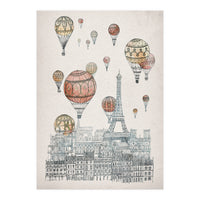 Voyages Over Paris (Print Only)
