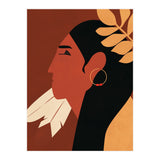Boho Chic Woman Indian Fashion Print (Print Only) thumbnail