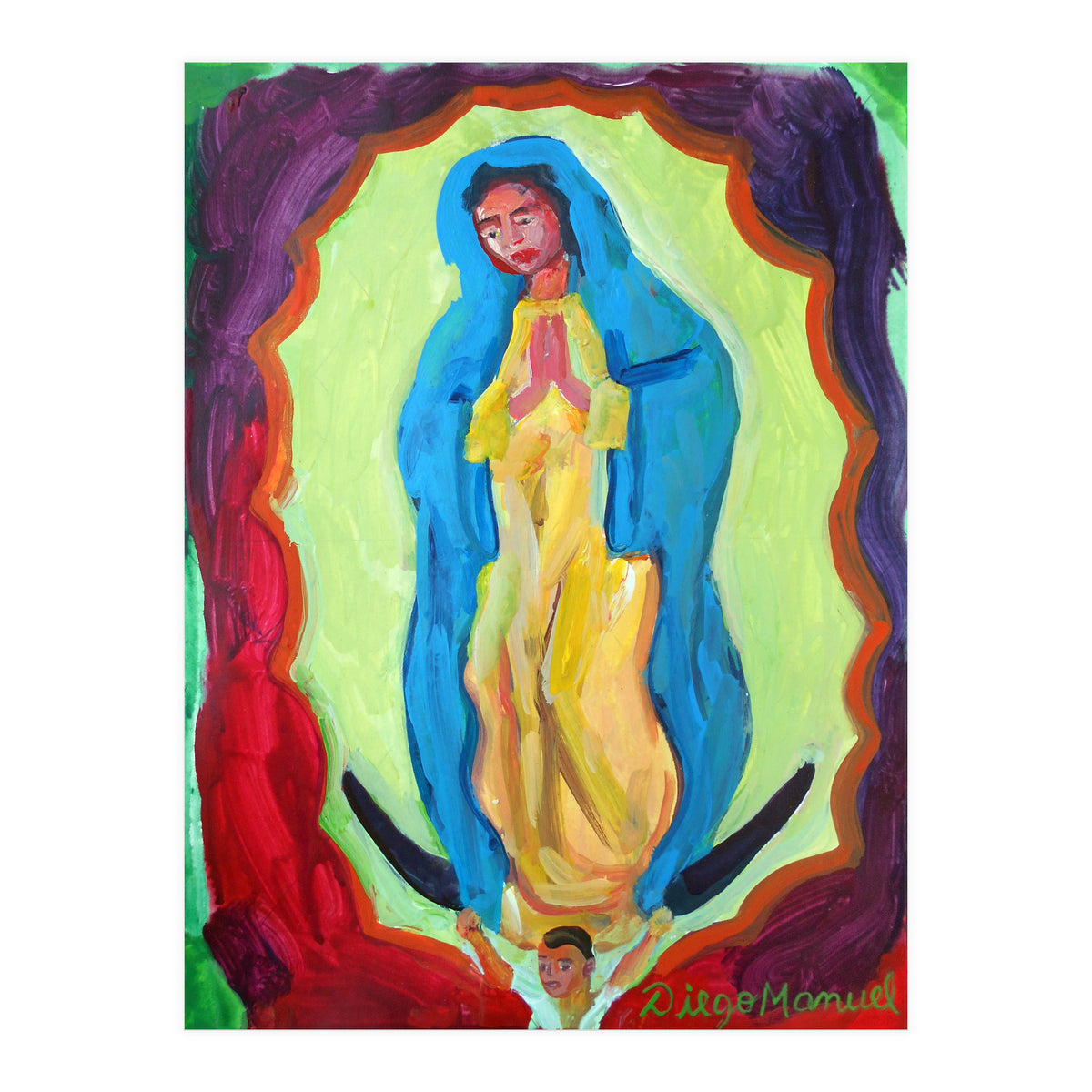 Virgen De Guadalupe 2 (Print Only)