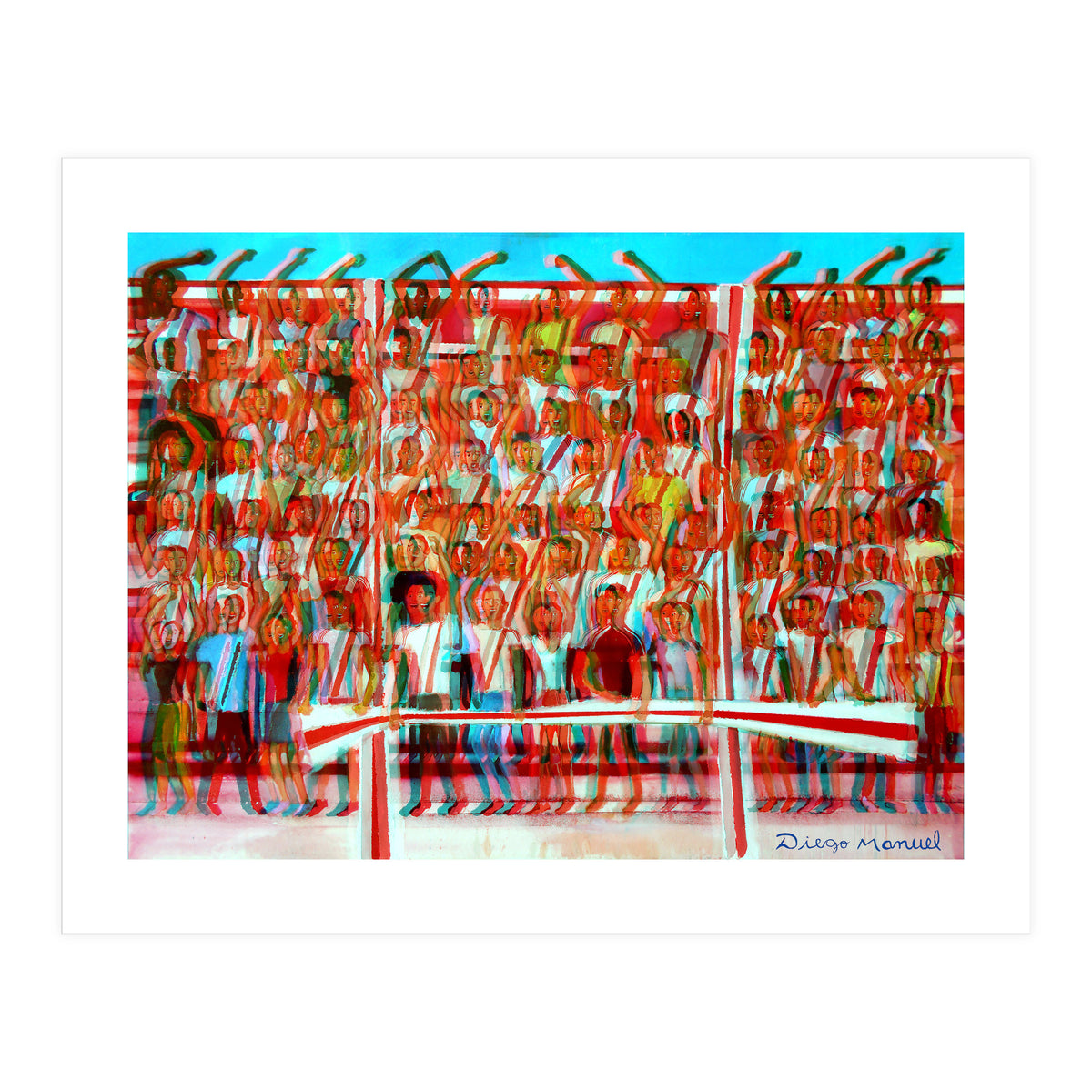 Hinchada De La Banda Roja 3 (Print Only)