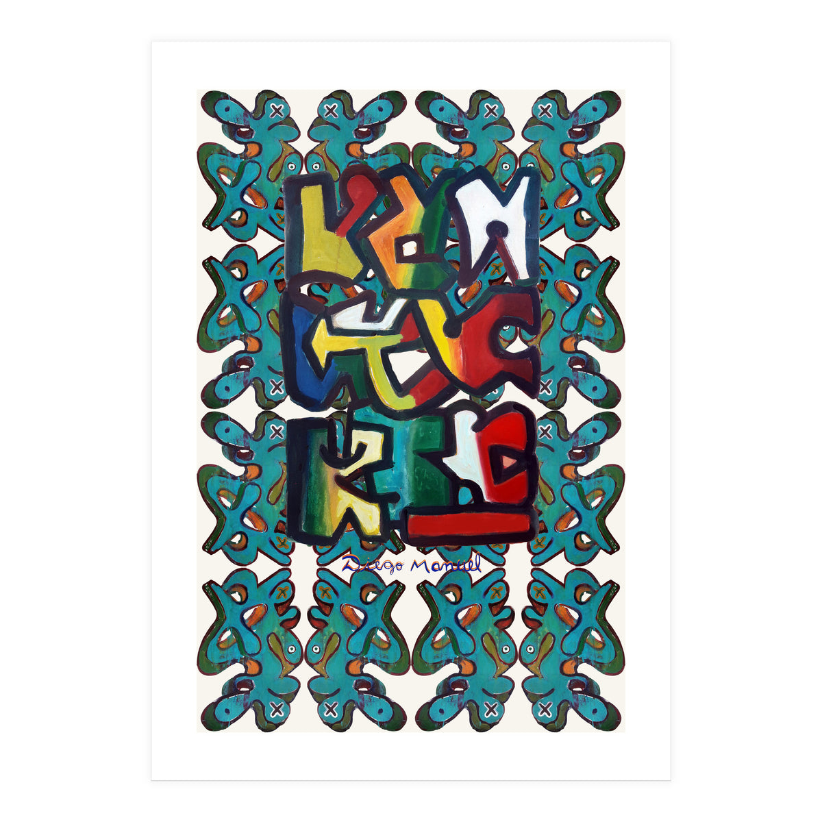 Garffiti 25 And 24 (Print Only)