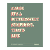 The Verve - Bitter Sweet Symphony (Print Only) thumbnail