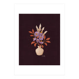 Purple Floral Vase Still Life (Print Only) thumbnail