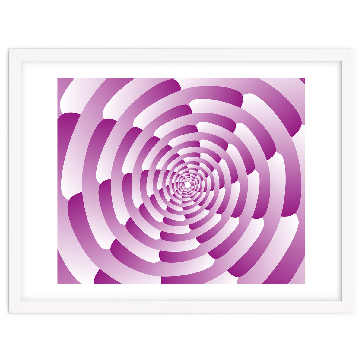 Abstract Pink Spiral