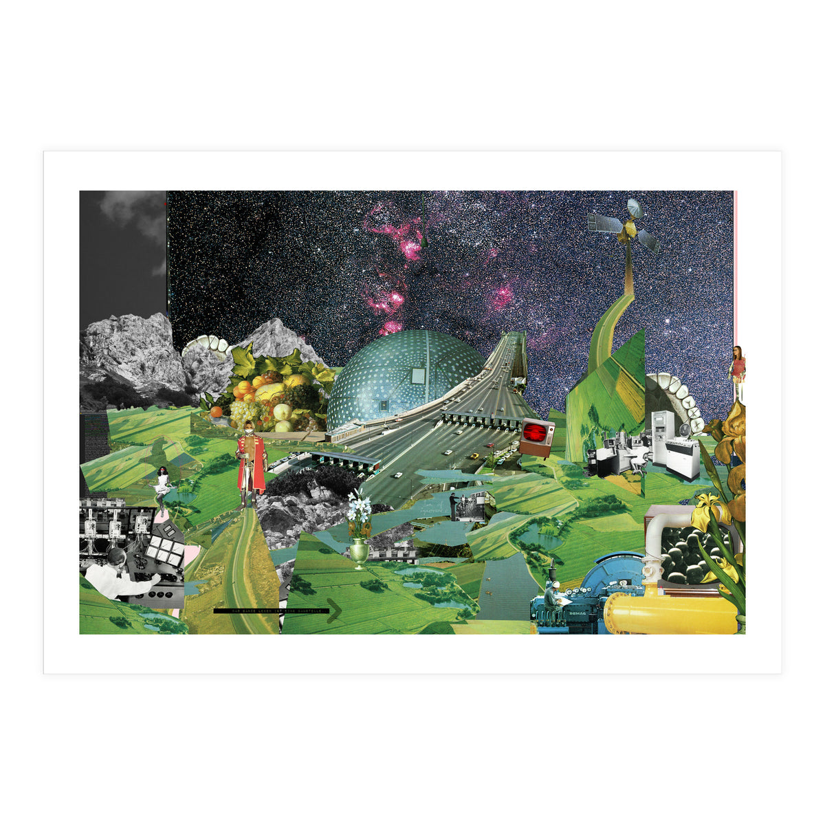 Subtle Landscape 54 Big Baustelle Aber Es Geht Voran (Print Only)