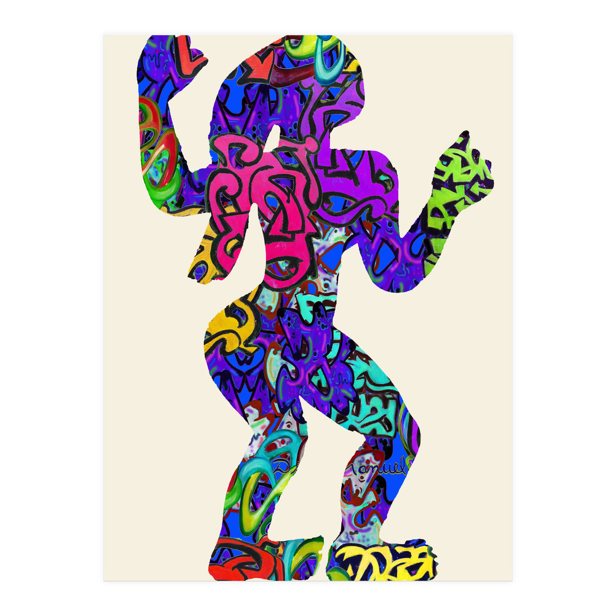 Graffiti Digital Nuevo 4 (Print Only)