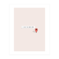 I Wish You Were Here (Print Only)