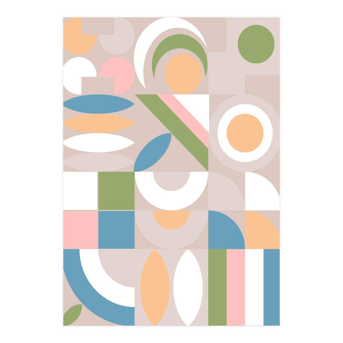 Mescolanza - Rebelion of Geometrica  (Print Only)