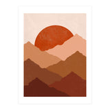 Sunset Mountain  (Print Only) thumbnail