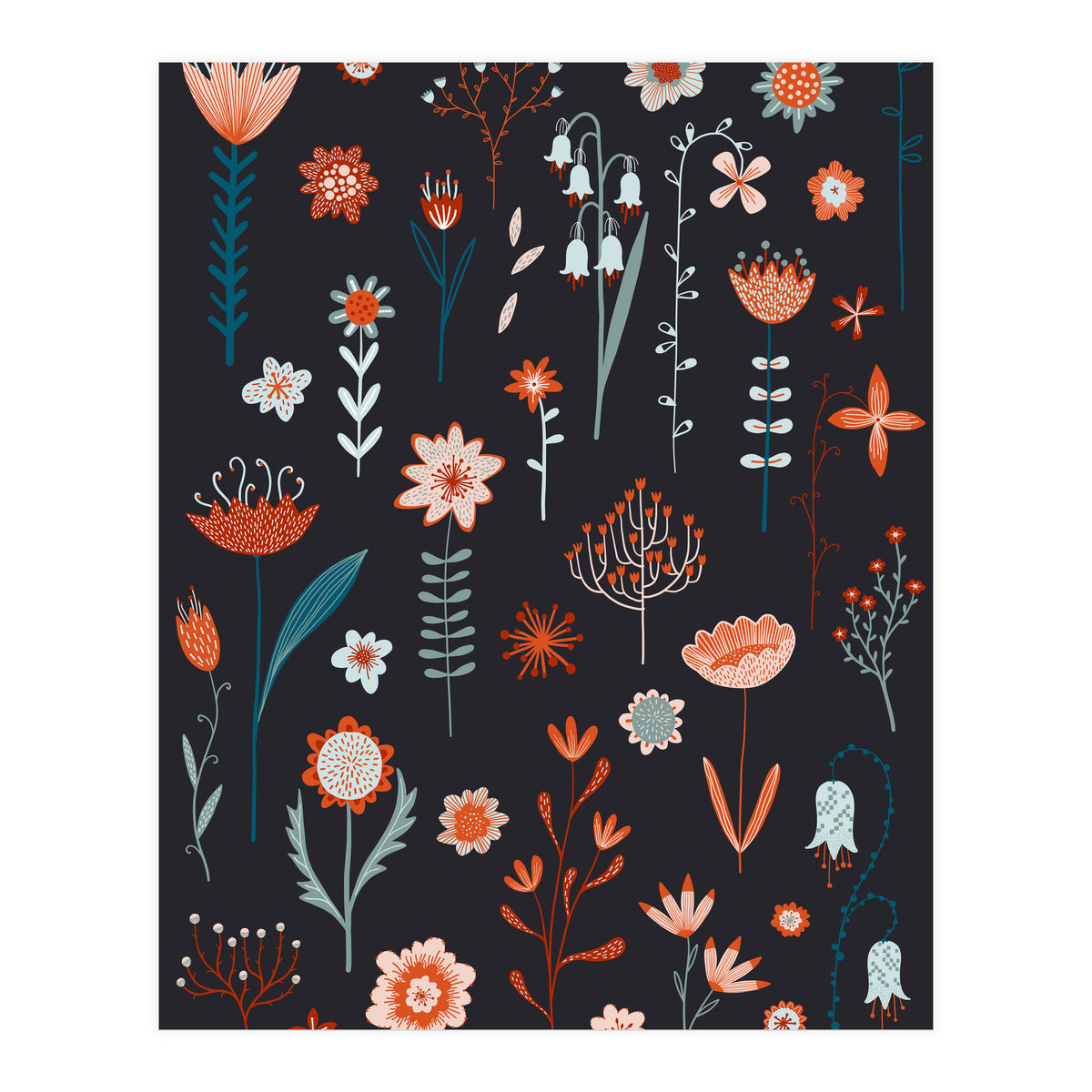 Flowers Of The Summer Dark (Print Only)