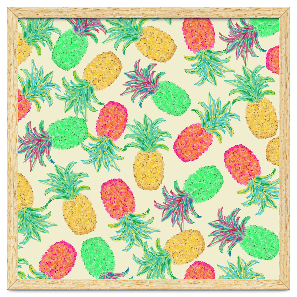 Pineapple Pandemonium Multicolo