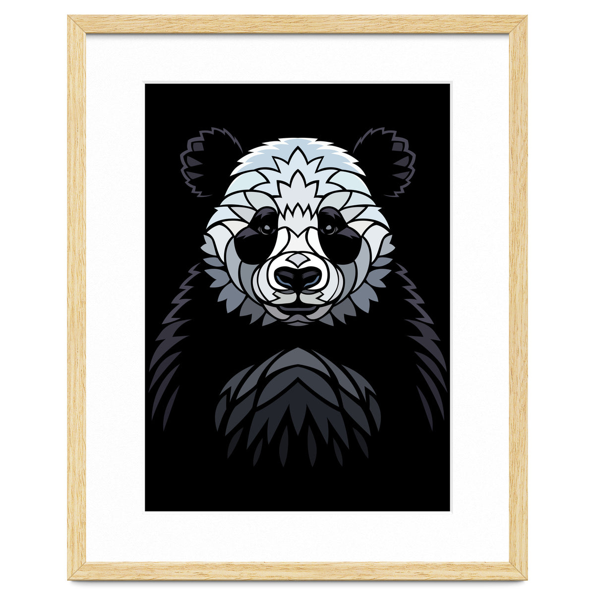 Tribal frontal Panda