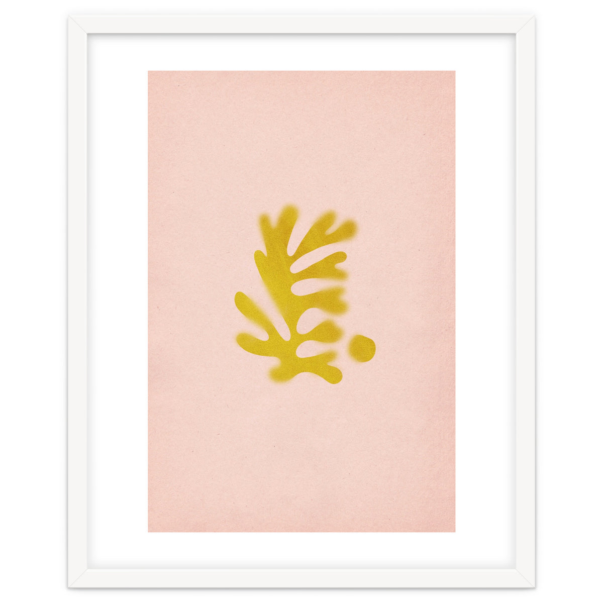 Matisse inspired blurry shapes